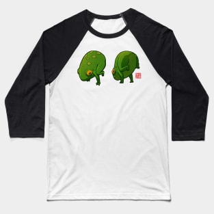 Yoga Frog Bakasana Crow Pose Baseball T-Shirt